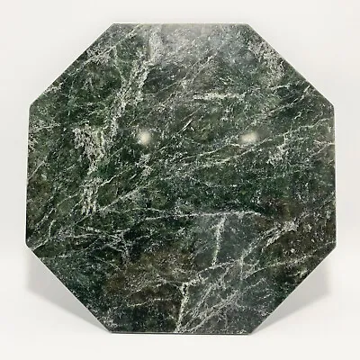 Green Marble Stone Trivet Cutting Board Cheese Board - Octagon Shaped • $29.99