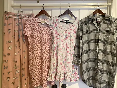 Nightgown Lot Reseller Bundle Gowns Pajama Pants Xs Xxs Munki Peanuts Nwt • $19.88