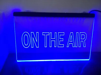 On The Air Bar Studio Room Game LED Neon Light Sign Gift Home Decore Size 12 X 8 • $23.99