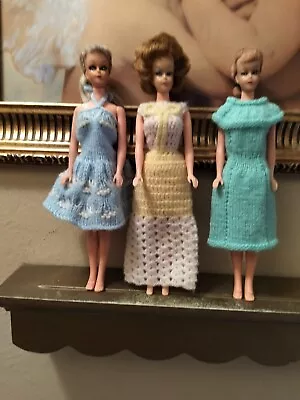 Vintage 1960's Uneeda Barbie Doll Ponytail / Bubblecut Clone LOT- Marked  U  • $59.99