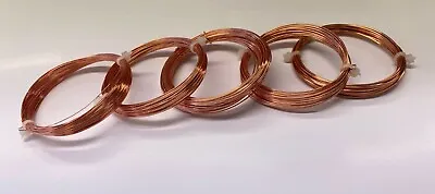 Copper Craft Wire Various Thicknesses/gauges - Wire Wrapping/jewellery Making • £4.50