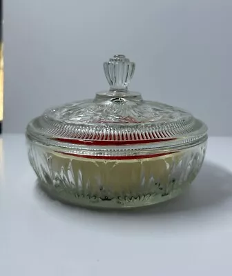 Vintage Avon Glass Candy / Powder Dish With Lid - 1970's • $0.99