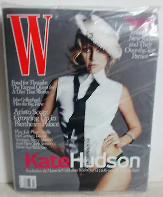 W Magazine October 2005 Kate Hudson SEALED With Fashion Rocks • $22.49