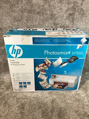 $99.99 • Buy HP Photosmart D7560 Digital Photo Inkjet Printer AS IS