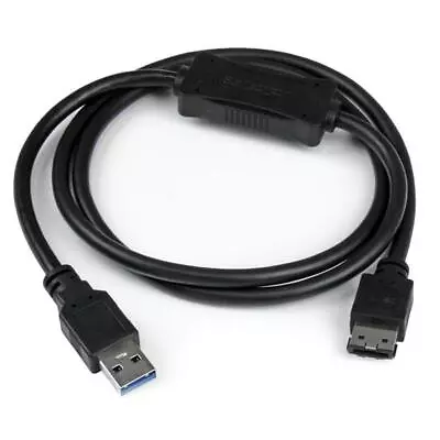 StarTech 3ft USB 3.0 To ESATA HDD / SSD / ODD Adapter Cable - SATA 6 USB3S2ESATA • $85
