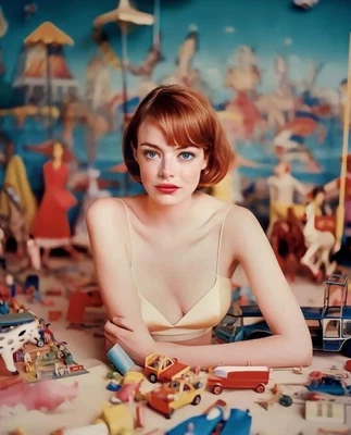 $11 • Buy Emma Stone In A 11  X 17  Glossy Photo Poster 1878 2023 Photoshoot