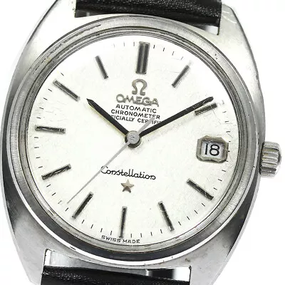 OMEGA Constellation 168.017 Vintage Cal.564 Silver Dial Automatic Men's_757997 • $678.30