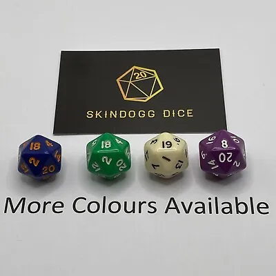 Individual Dice - Opaque - D20 • £1.05