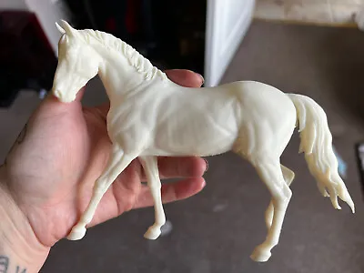 £95 • Buy Breyer Resin Classic Model Horse Walking Stallion- White Resin Ready To Paint