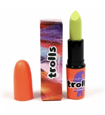 MAC X Good Luck Trolls Cremesheen Lipstick #Can't Be Tamed Brand New In Box! • £29.99