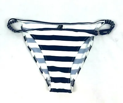 NWT Marie Meili Women's Multi-Color Striped Swimwear Bikini Bottom Size: XL • £9.63