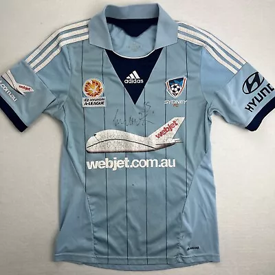 Adidas Sydney FC Hyundai A-League Football Jersey Soccer Jersey Size S Read Desc • $19.95