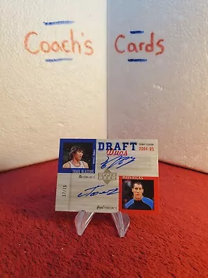 2005 Upoer Deck Draft Duos Ha Seung-Jin & Pavel Podkozlin Rookie Autograph #/75 • $20