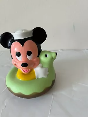 Vintage 1984 Mickey Mouse Bath Toy Preowned • $16.50