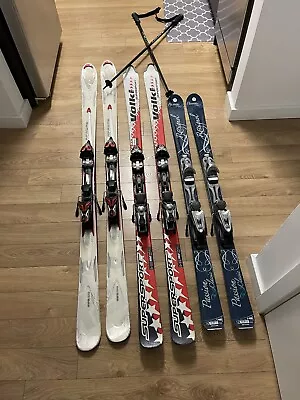 Pro Ski Set Of 3 . Rossignol Passion Classic. Volkl Supersport . Aparche Skis • $300