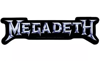 Megadeth Logo Die Cut Sticker Decal Official Metal New • $4.46