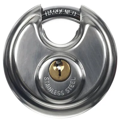 Master Lock 40KAD 2-3/4-Inch Round Padlock Shielded Shackle - Keyed Alike • $12.99