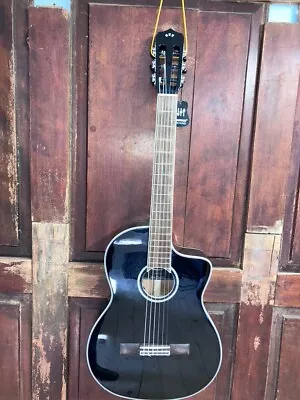 Cordoba Fusion 5 Jet Cutaway Classical Nylon String Electric Acoustic Guitar • $325