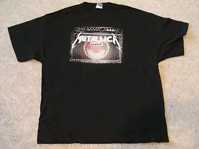 Metallica Amplifier Amp T-Shirt NEW Official Adult Large  • $16.14
