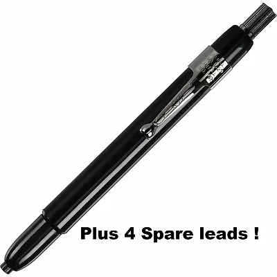 Listo 1620 Chinagraph Pencil With 4 Spare Lead. Mechanical Retractable China/wax • $4.97