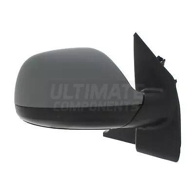 VW Transporter T5.1 Van 2010-2015 Electric Wing Door Mirror Primed Drivers Side • $93.56