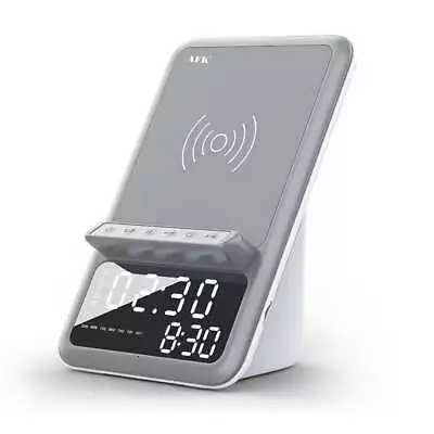 $89.95 • Buy Wireless Charging Speaker - Led Alarm Clock With Wireless Charging Dock Stand...