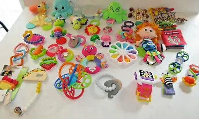 Baby Toy Lot Developmental BabyToy Lot Bundle OBall Haba Lamaze Jelly Cat • $34.99