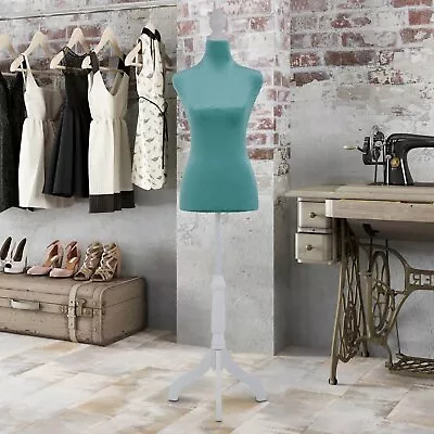 Adjustable Female Mannequin Torso Dress Form Manikin Body With Tripod Stand  • $48.99