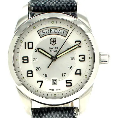 Victorinox Swiss Army Ambassador Steel Automatic Day And Date 41mm Ref: 24149 • $1305.86