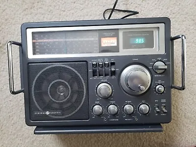 General Electric Model 7-2990 Portable 6 Band AM/FM Shortwave SW Radio Free Ship • $239.99