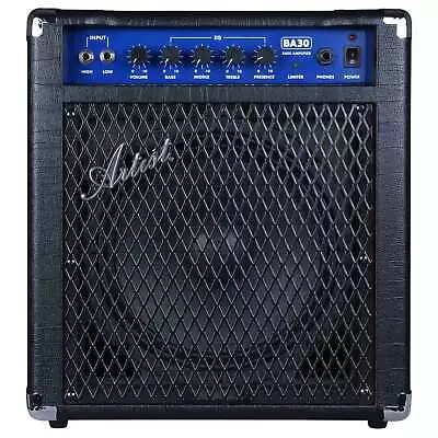 $199 • Buy Artist BA30 30W Bass Guitar Amplifier With Passive/Active Input