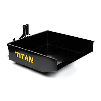 Titan Attachments 10 Cu. FT Quick Hitch Compatible Dump Box Category 1 3-Point • $579.99