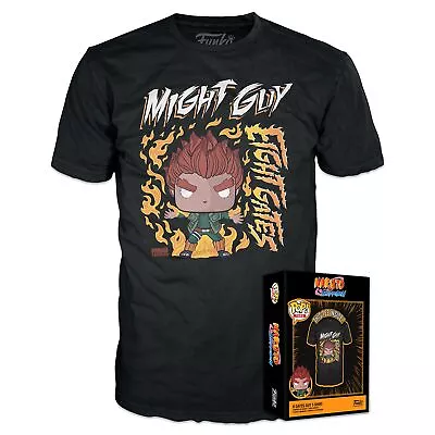 Funko Boxed Tee: Naruto - 8 Gates Guy - Medium - T-Shirt - Clothes - Gift Idea - • $20.67