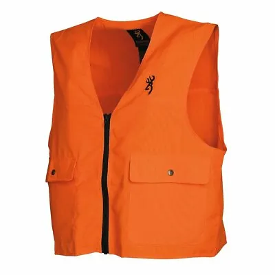$20.75 • Buy Browning Safety Vest, Blaze Orange - Size Extra Large - 3051000104