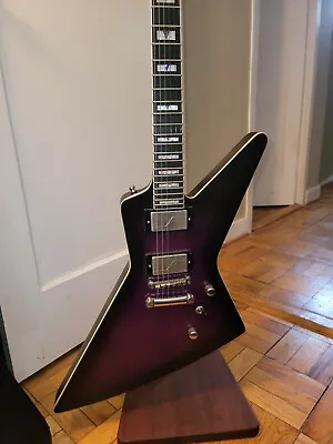 Epiphone Explorer Prophecy Extura Guitar Headstock Repaired Purple • $399.99