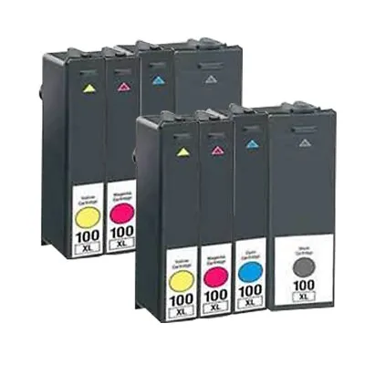 8 Ink Cartridge For Lexmark S815 S605 S505 205 S305 S402 705 S602 S405 202 100XL • £13.34