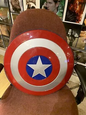 Captain America Shield Backpack Polyester School Bag Satchel Tote Casual Bag • £151.42