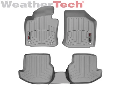 WeatherTech Floor Mats FloorLiner For VW Eos W/Oval Retention- 2007-2008 - Grey • $219.90