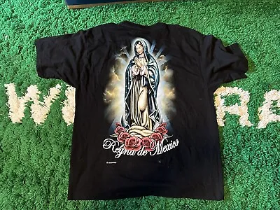 Reyna De Mexico GUADALUPE VIRGIN MARY VIRGEN MORENA T-SHIRT SHIRT • $15