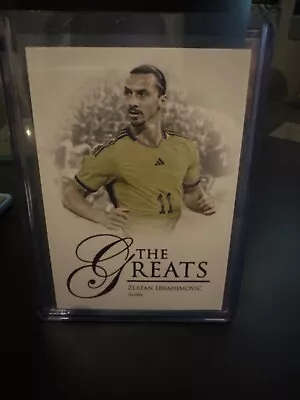 Sports Trading Cards Zlatan Ibrahimovic The Greats Futera Card /10 • £18