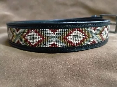 Brand New Premium Quality Beaded Leather Belt • $54.99