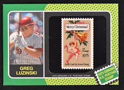 2024 Heritage 1975 U.S. Postal Stamp Relic #75US-GL Greg Luzinski - Phillies /50 • $109.99