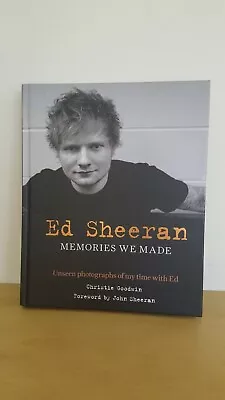 Ed Sheeran: Memories We Made By Christie Goodwin Hardcover Coffee Table Book • $5.45