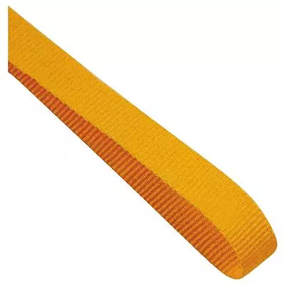 10 X Quality Yellow Medal Ribbons Lanyards With Gold Clips 22mm Wide • £6.95