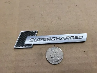 Cadillac OEM 2010-2013 CTS-V Supercharged Emblem Badge Logo Nameplate Insignia • $29.99