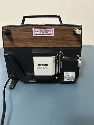 Argus Holiday Dual 848 Movie Projector • $27.99