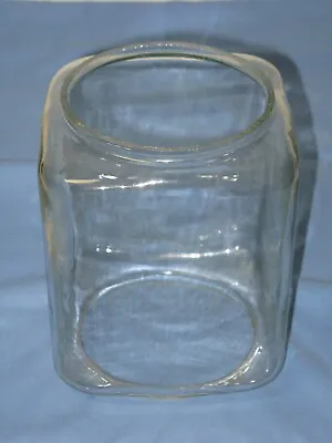$19.99 • Buy Vintage Square Glass Replacement Globe Top And Bottom Openings Gumball / Candy