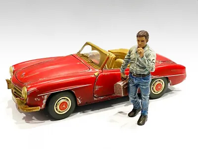 Auto Mechanic Chain Smoker Larry Figure For 1/18 Scale By American Diorama 76261 • $9.99