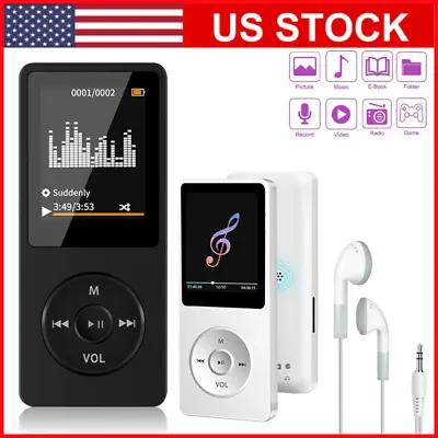 Portable Bluetooth MP3 Player HIFI Music Speakers MP4 Media FM Radio Recorder • $13.53