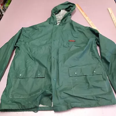 Stearns Dry Wear Fishing Jacket Adult Medium Green Waterproof  • $5.99